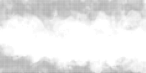 Wall Mural - Halftone dot pattern texture, halftone background