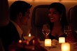 © AHNH3 - Romantic Dinner for Two in Elegant Restaurant Ambiance at Night
