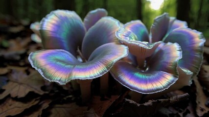 Poster - Forest Jewel Enchanted Forest Mushrooms