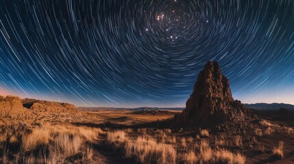 Wall Mural - perseid meteor shower, with countless shooting stars streaking across the summer sky