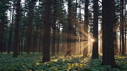 Fototapete - Whispers of the Wild