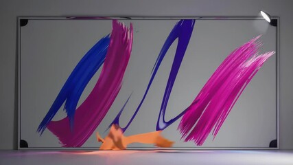 Fototapete - Vibrant Wave Symphon
