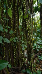 Fototapete - Enchanted Rainforest Glimpse
