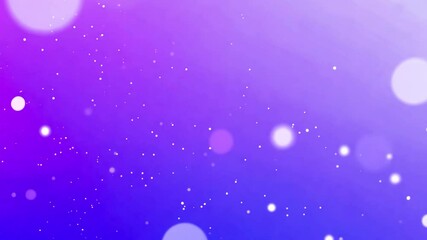 Wall Mural - colorful particles dancing in vibrant background