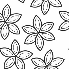 Wall Mural - Seamless patterns. Fabric pattern. Minimalistic monochrome lines. textile, Tile 