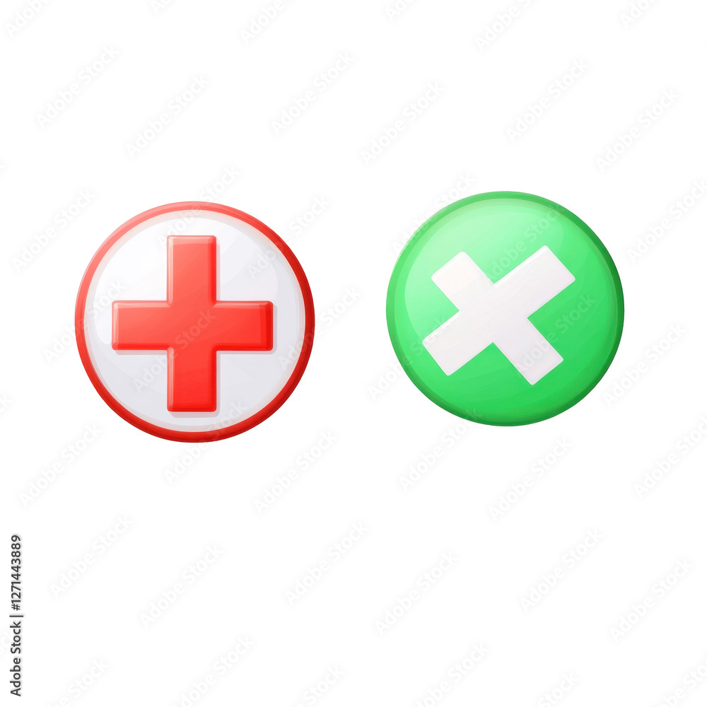plus and minus signs isolated on transparent png Stock Illustration ...