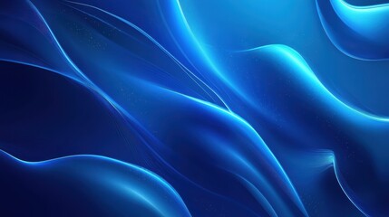 Wall Mural - Abstract bright blue background. Vector design