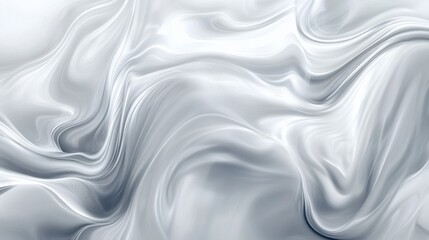 Wall Mural - Grey and white abstract smooth gradient background. Modern vector design