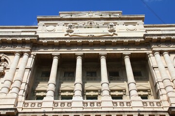 Wall Mural - Palazzo di Giustizia court building in Rome, Italy. Architecture of Rome, Italian capital city.