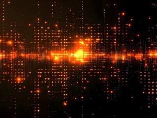 Wall Mural - digital background perfect for tech processes, neural networks, artificial intelligence, data transf