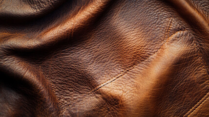 Wall Mural - leather texture background