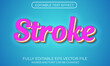 © fr_119 - Stroke editable text effect