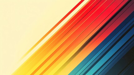 Wall Mural - Colorful abstract lines create a dynamic and vibrant background, perfect for creative projects.