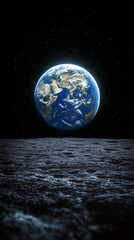 Wall Mural - Planet Earth in Space