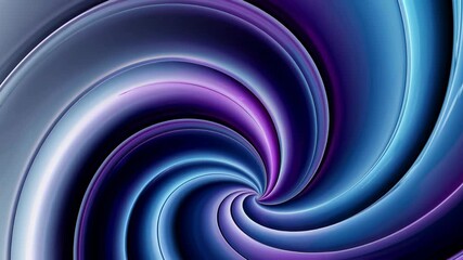 Poster - swirling abstract pattern with blue and purple gradients, vibrant digital art concept