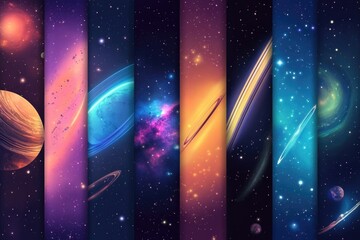 Wall Mural - Astro Gallery Poster