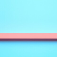 Wall Mural - minimalist geometric background with pastel colors and smooth textures