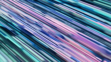 Poster - abstract colorful light streaks in motion, futuristic background. digital art and technology concept