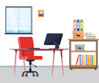 © Mindra - Flat office concept vector illustration stock illustration