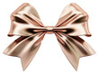 © Rawpixel.com - PNG Rose gold bow ribbon on a white background accessories accessory decorative.