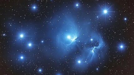Wall Mural - 宇宙空間と星
