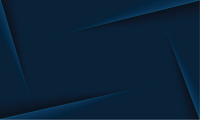 Wall Mural - dark blue abstract corporate background with copy space for text. vector illustration