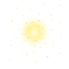fireflies surround the center of light, firefly light effect