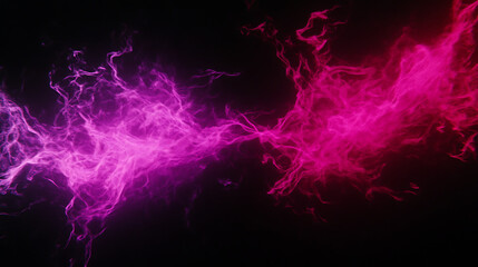 Wall Mural - abstract nebula in purple and red color space energy field visual effect background on black