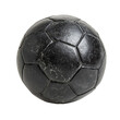 © xadartstudio - Worn Black Soccer Ball Classic Sports Equipment Vintage Football Game Nostalgia