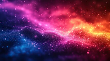 Wall Mural - colorful abstract blurred gradient background featuring vibrant orange blue purple,pink hues for cre