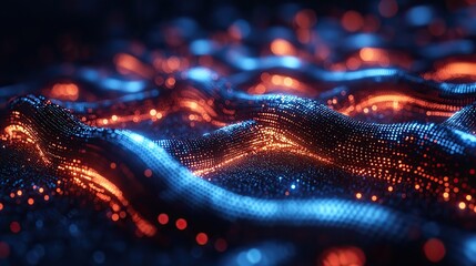 Wall Mural - future of decentralized business innovation blockchain technology cryptocurrency,ai driven fintech s