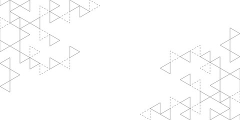 Leinwandbilder - Abstract background with a geometric pattern of triangle shapes. Graphic design element 