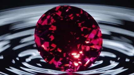 Aufkleber - Ruby Resonance Mystique