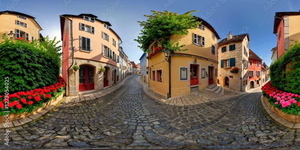 Full 360 degrees seamless spherical panorama HDRI equirectangular ...