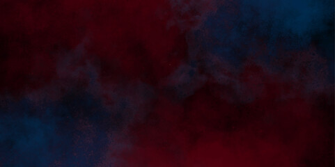 Wall Mural - Atmospheric mystic smoke red blue background. smoky illustration texture overlays vector cloud design. Texture background for graphic web design. smoke Overlays black Background vector illustrator.	