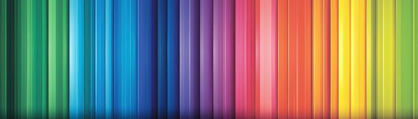 Wall Mural - a vibrant gradient of colors artfully arranged in vertical stripes, suitable for backgrounds, graphi