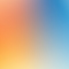 Wall Mural - a soft gradient blend of warm and cool colors creates a serene background, ideal for websites, prese