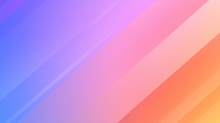 Wall Mural - a vibrant gradient of purple, pink, and orange creates an abstract background, perfect for digital p
