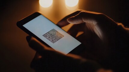 QR code scanning with a mobile device. Featuring quick and efficient digital access