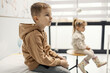 © Dusan Petkovic - Adorable kids at doctor office.