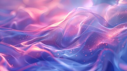 Wall Mural - abstract trendy holographic background. hologram gradient background with metalic waves.