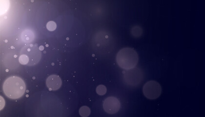 Wall Mural - glowing bokeh effect and shimmering highlights with bright particles, vibrant light effect isolated 
