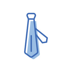 Wall Mural - Tie vector icon