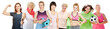 © Robert Kneschke - Erwachsene Frauen vieler Generationen bei Sport und Aktivität in der Freizeit
