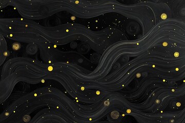 Abstract Monochromatic Background: Sleek Black, Gray, and Vibrant Yellow Hues. Perfect for modern design projects, presentations, websites, and graphic art. A sophisticated blend of dark and light,   