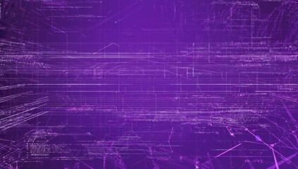 Abstract purple digital network background