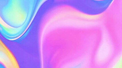 Wall Mural - vibrant abstract animation with smooth flow