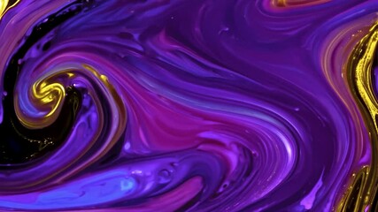 Wall Mural - vibrant abstract art with swirls