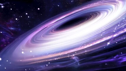 Wall Mural - Exploring a cosmic swirl in deep space