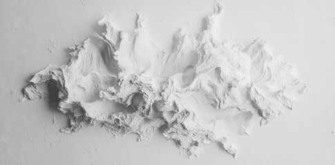 Wall Mural - this wallpaper combines a gray halftone pattern with a white line motion backdrop, set on a clean gr